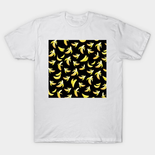 Banana Pattern 8 T-Shirt by B&K